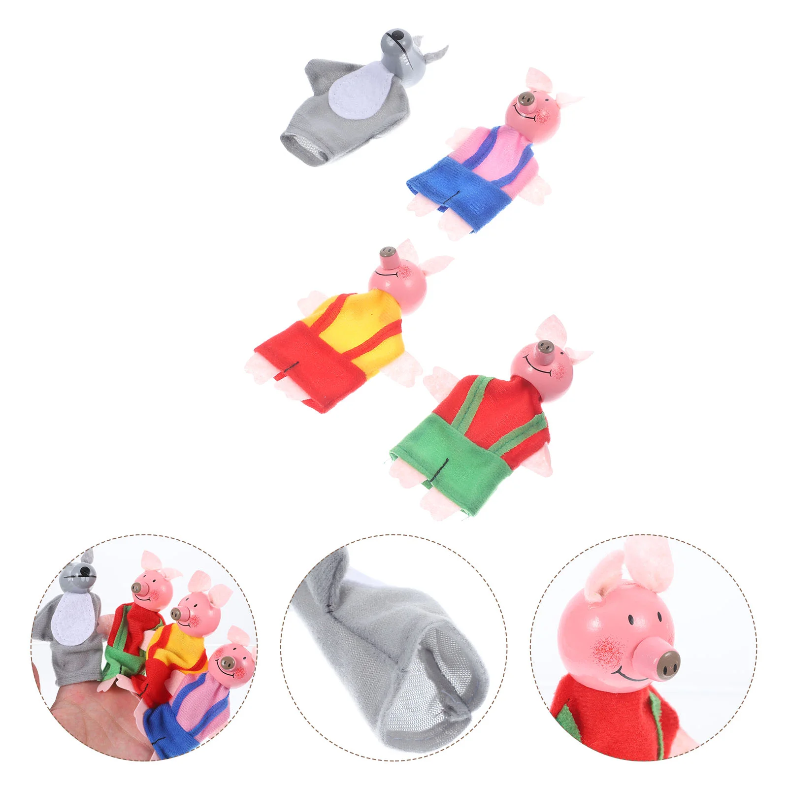 

Puppet Hand Finger Puppets Story Animal Tiny Friends Fillersgoodie Game Kid Play Role Zoo Family Telling Cloth Timeanimals