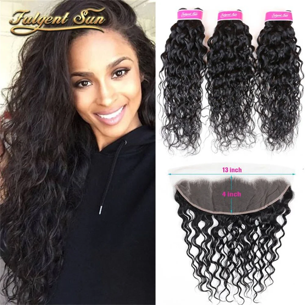 Water Wave Hair Bundle With Frontal Ear To Ear 13x4 Lace Frontal With Baby Hair Peruvian Human Hair Bundles With Frontal
Water Wave Hair Bundle With Frontal Ear To Ear 13x4 Lace Frontal With Baby Hair Peruvian Human Hair Bundles With Frontal