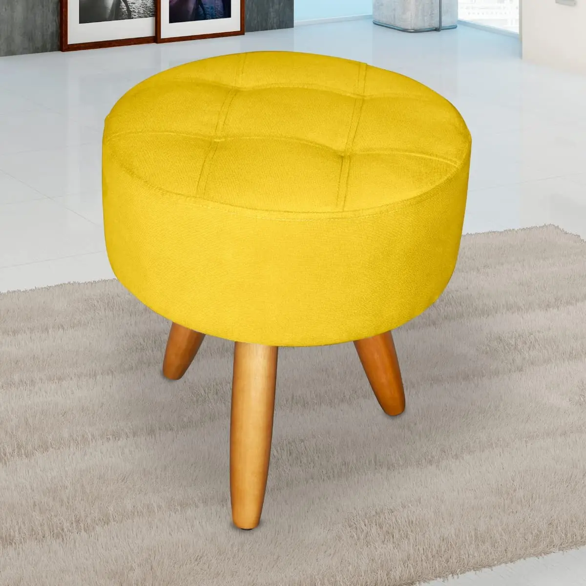 Heavy Duty Modern Round Decorative Puff (Grey) Stool Wooden Bedroom Dining Furniture Shoe Rack Footstool Sofa Fabric Chair
Heavy Duty Modern Round Decorative Puff (Grey) Stool Wooden Bedroom Dining Furniture Shoe Rack Footstool Sofa Fabric Chair
