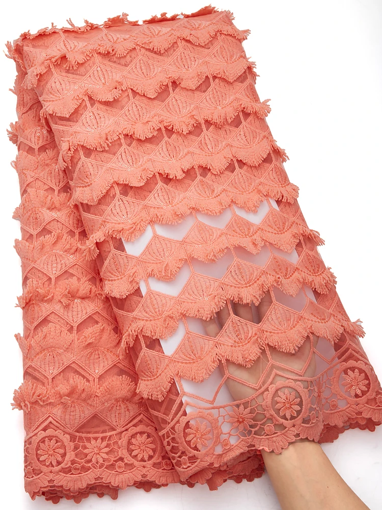 African Lace Fabric Embroidery 3D Flowers French Mesh Net Lace Fabrics Sequined Feather Lace For Women Wedding Dress Sew A2798
African Lace Fabric Embroidery 3D Flowers French Mesh Net Lace Fabrics Sequined Feather Lace For Women Wedding Dress Sew A2798