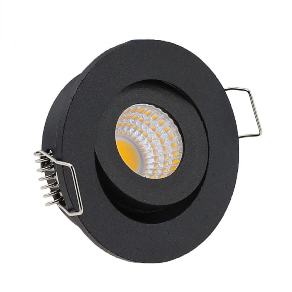 

LED Waterproof Dimmable COB Downlight Outdoor 3W AC90-260V/DC12V LED Ceiling Spot Light LED Ceiling Lights IP65 MINI Recessed