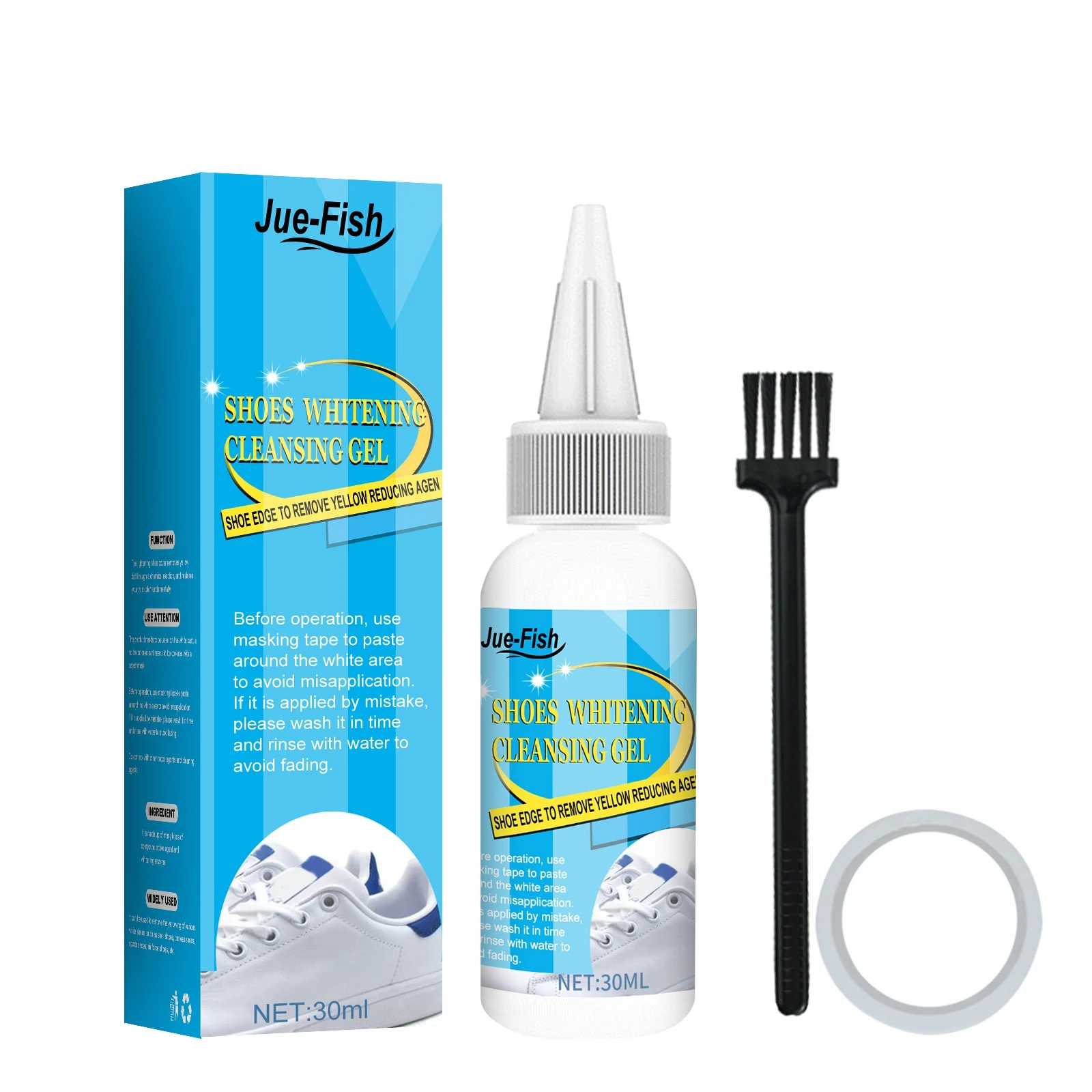 30/100 White Shoes Cleaning Gel Clean Shoes Stain Whitening Cleansing Polish Foam Deoxidizer Gel For Sneaker Remove Yellow Edge
30/100 White Shoes Cleaning Gel Clean Shoes Stain Whitening Cleansing Polish Foam Deoxidizer Gel For Sneaker Remove Yellow Edge