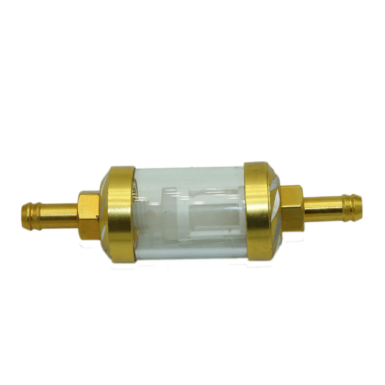 Motorcycle Aluminum Metal Gas Fuel Filter Gold Glass Fits 8mm Inline Universal Hose Filters For ATV UTV Motor Gas Fuel Filter
Motorcycle Aluminum Metal Gas Fuel Filter Gold Glass Fits 8mm Inline Universal Hose Filters For ATV UTV Motor Gas Fuel Filter