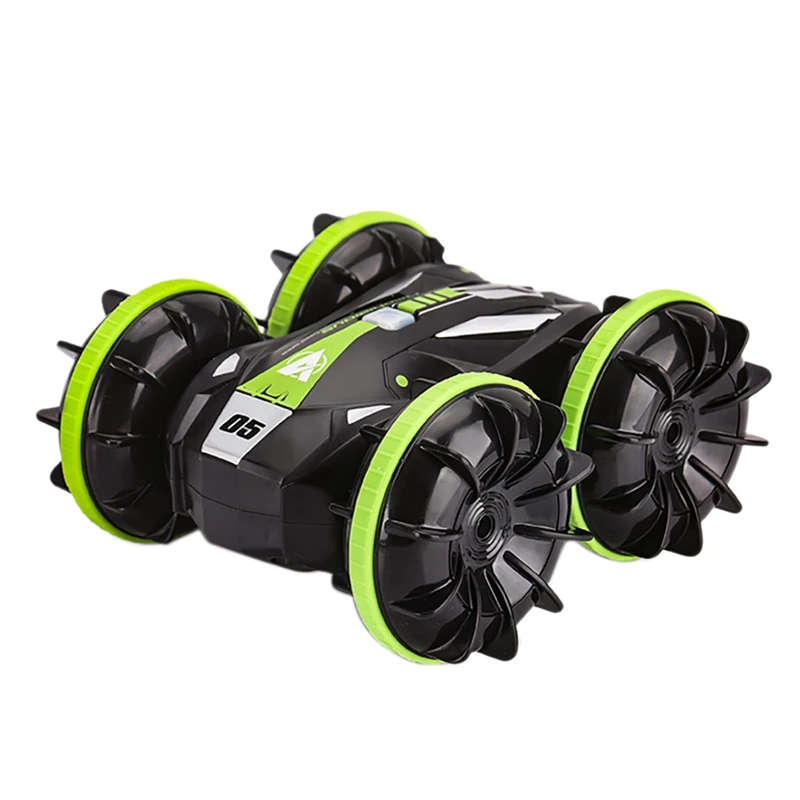 1:24 Children's Toy 4WD Amphibious Remote Control 2.4G Stunt Car Waterproof Off-Road Double-Sided Driving Tank
1:24 Children's Toy 4WD Amphibious Remote Control 2.4G Stunt Car Waterproof Off-Road Double-Sided Driving Tank