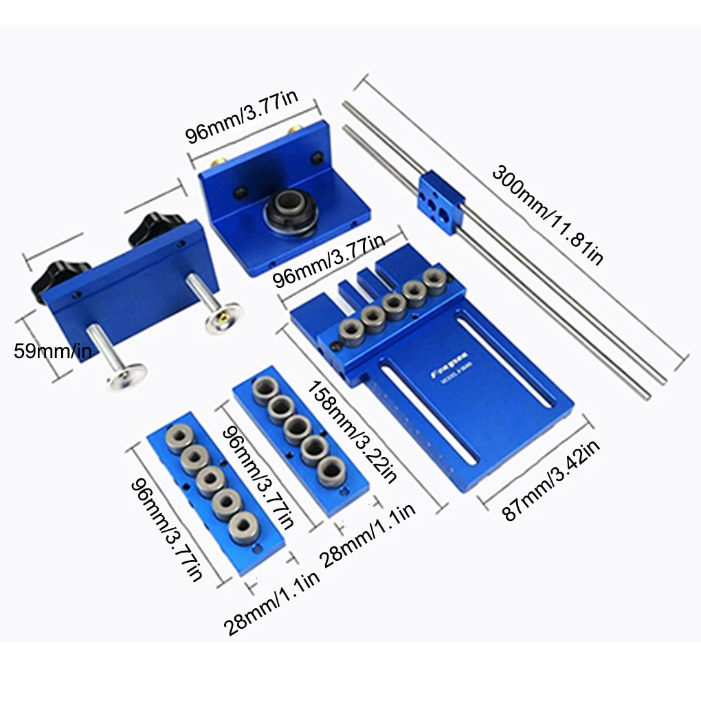 Woodwork Tools Adjustable DIY Punch Location Jig Tool Hole Jig Simple Carpentry Assistant Tool for Furniture Repair Maintenance
Woodwork Tools Adjustable DIY Punch Location Jig Tool Hole Jig Simple Carpentry Assistant Tool for Furniture Repair Maintenance