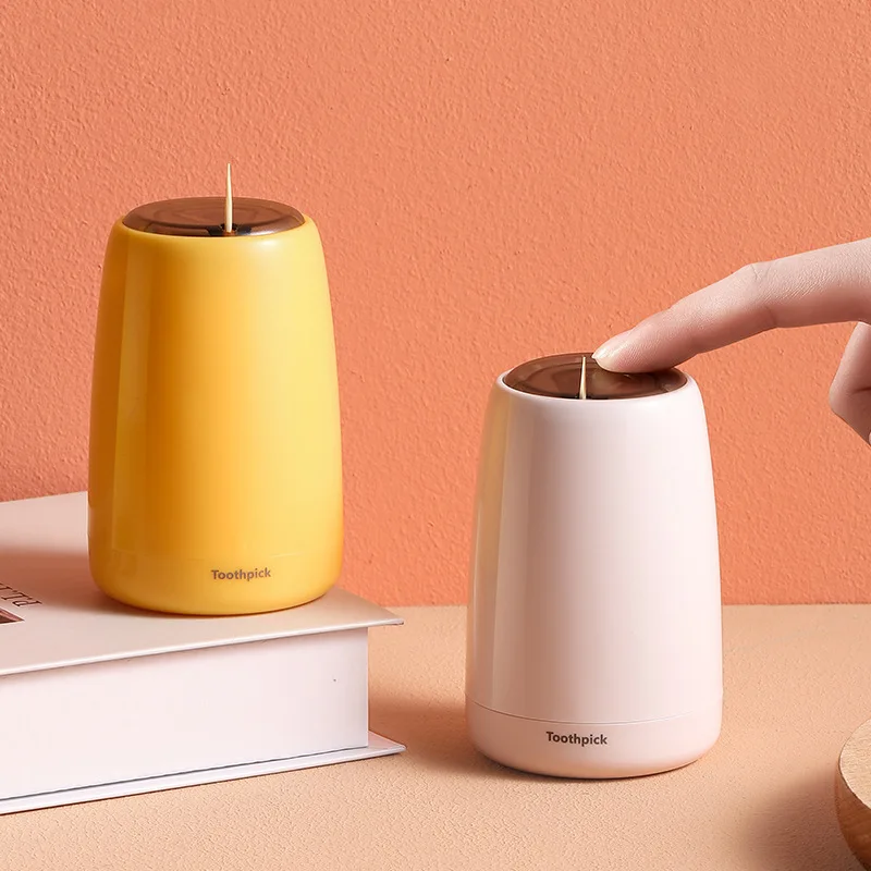 Personalized Creative Toothpick Box Press Pop-up Toothpick Fashion Simple Toothpick Holder Restaurant Hotel Toothpick Container
Personalized Creative Toothpick Box Press Pop-up Toothpick Fashion Simple Toothpick Holder Restaurant Hotel Toothpick Container