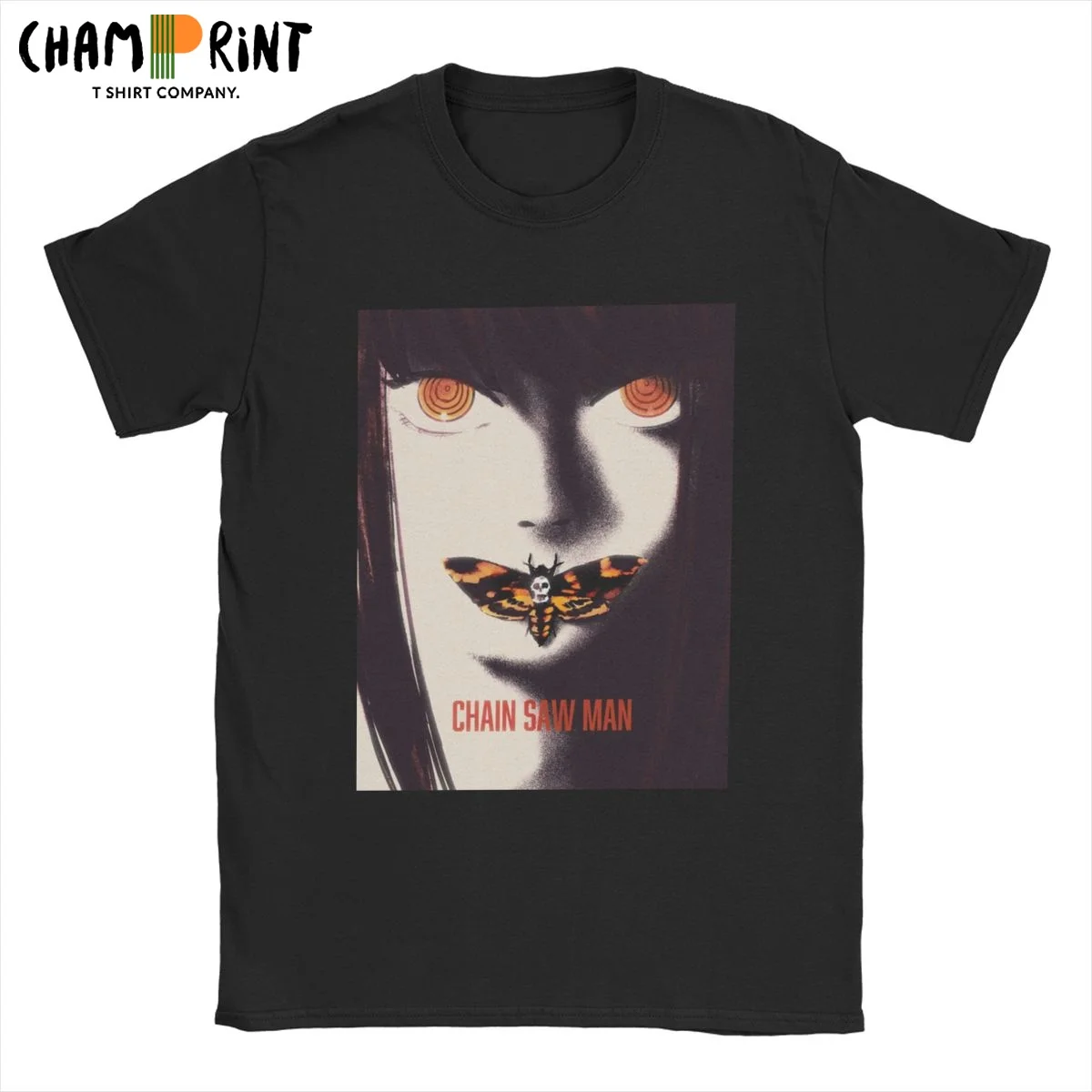 Makima Chainsaw Man T Shirt Men's Cotton T-Shirts Crew Neck Silence of the Lambs Style Poster Tee Shirt Short Sleeve Clothes
Makima Chainsaw Man T Shirt Men's Cotton T-Shirts Crew Neck Silence of the Lambs Style Poster Tee Shirt Short Sleeve Clothes