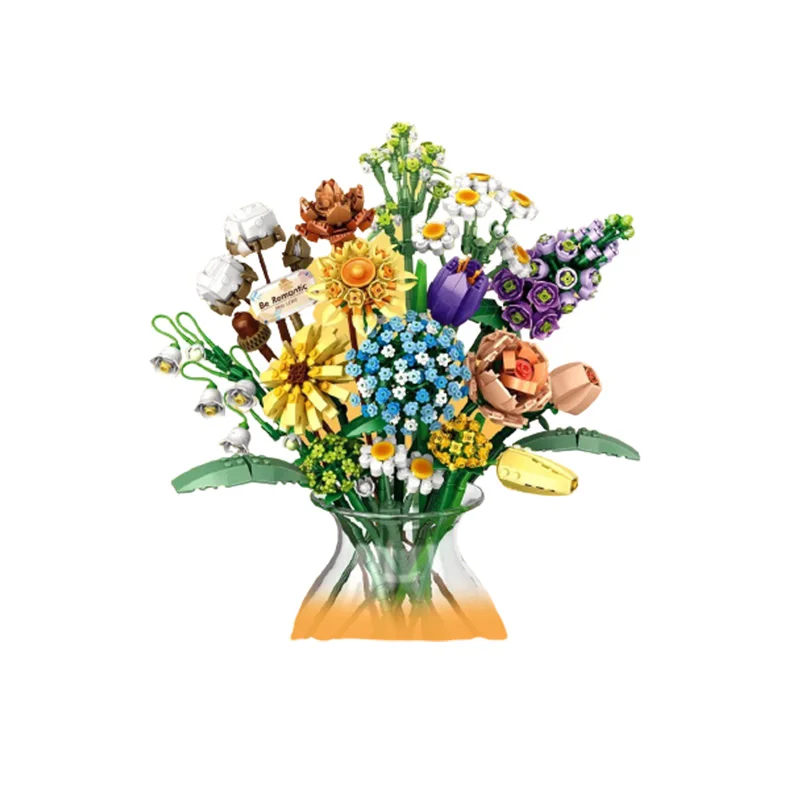 Loz Fomantic Flower Bouquet Building Block Bricks Anime Figure Toys Friends Pricness Kit Set Gift For Girl Friend 1670 1671 1672 
Loz Fomantic Flower Bouquet Building Block Bricks Anime Figure Toys Friends Pricness Kit Set Gift For Girl Friend 1670 1671 1672