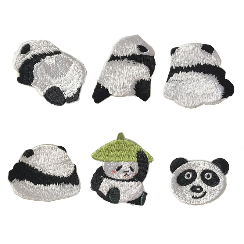 Cute Little Panda Embroidered Patches for Clothing Cartoon Animal Patches for Kid Clothes Stickers Self-adhesive Patch Appliques
Cute Little Panda Embroidered Patches for Clothing Cartoon Animal Patches for Kid Clothes Stickers Self-adhesive Patch Appliques