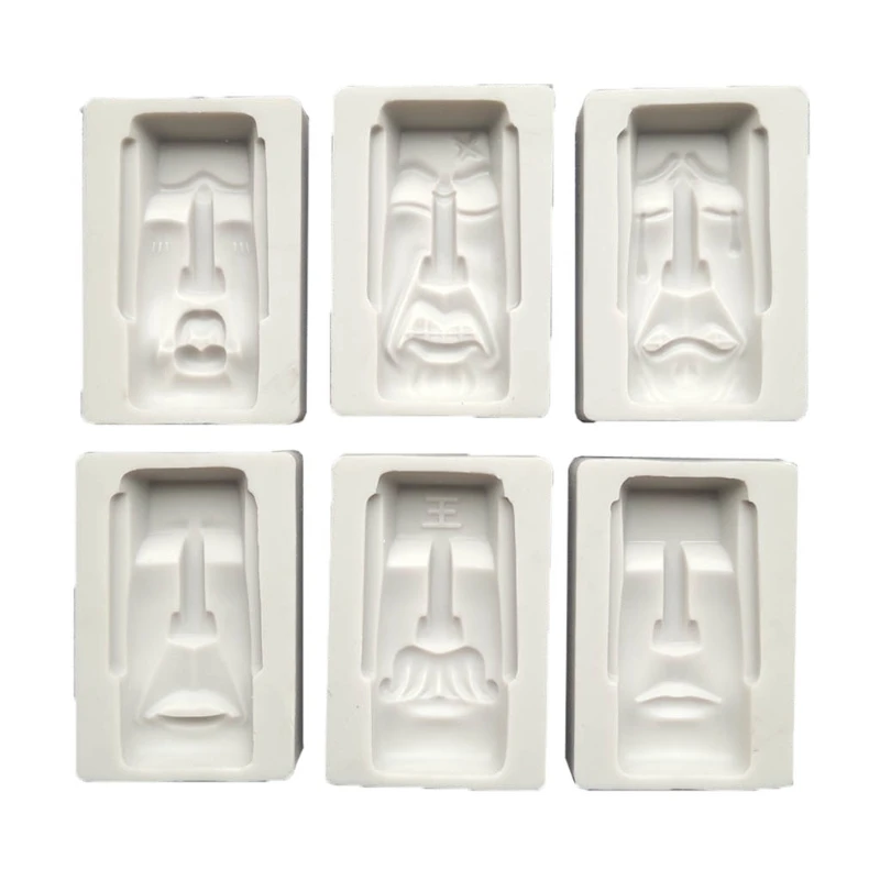 E0BF Moai Monolith Silicone Flexible Safe Mould Clay Resin Ceramics Candy
E0BF Moai Monolith Silicone Flexible Safe Mould Clay Resin Ceramics Candy