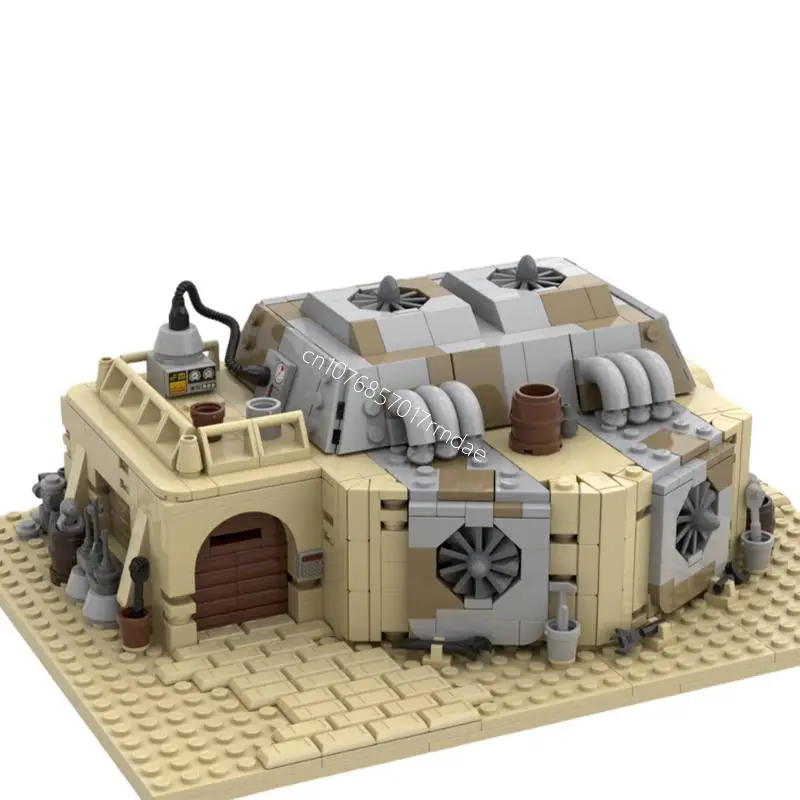 1203PCS Famous star Movie MOC Tatooine Modular Building Power Grid Control Room creative ideas Children Toy Birthday Gift Blocks
1203PCS Famous star Movie MOC Tatooine Modular Building Power Grid Control Room creative ideas Children Toy Birthday Gift Blocks
