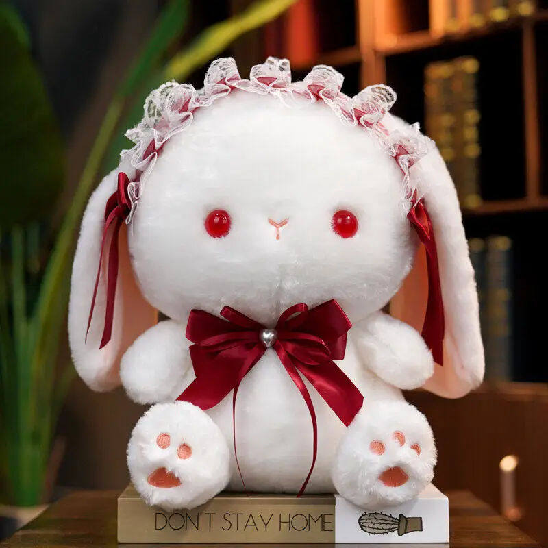 

23- 50cm Cute Lolita Bunny Child Baby Toy Kawaii Plushie Rabbit Plush Doll Pillow Hug Kids Girlfriends Loves Gift Home Decor