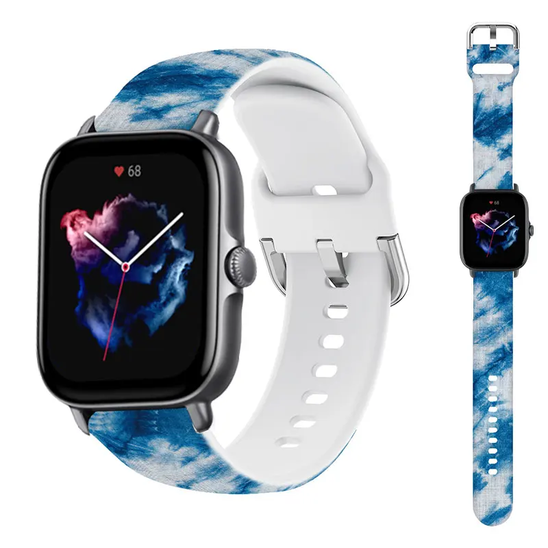 Printing silicone Band For Amazfit GTS/2/2e Correa Mini/GTR 3/3 Pro/47mm/GTR2/2e/stratos 2/3 Bracelet Amazfit Bip Watch Strap
Printing silicone Band For Amazfit GTS/2/2e Correa Mini/GTR 3/3 Pro/47mm/GTR2/2e/stratos 2/3 Bracelet Amazfit Bip Watch Strap