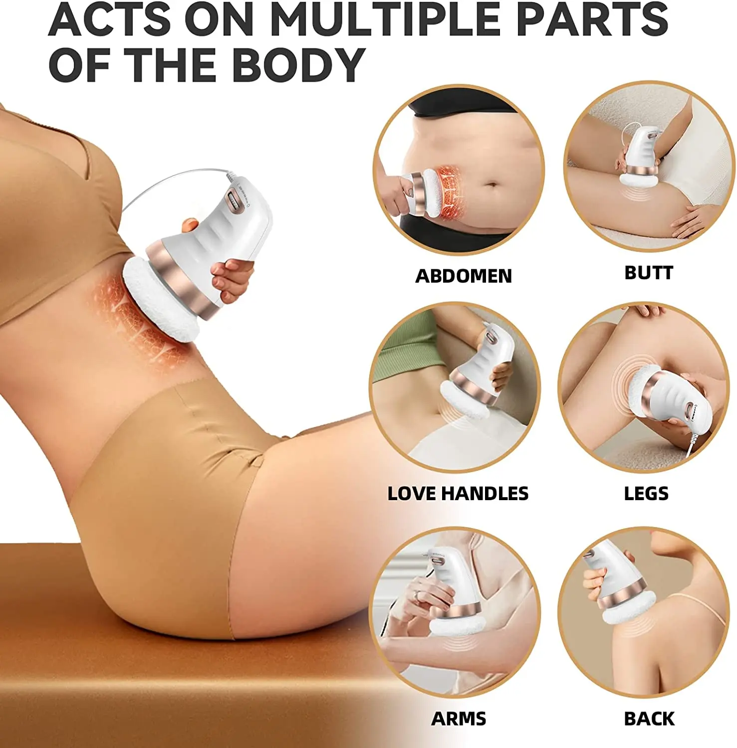 Body Contouring Massager Back and Neck Massage Handheld Cellulite and Fat Reduction Muscle-burning Toning Device
Body Contouring Massager Back and Neck Massage Handheld Cellulite and Fat Reduction Muscle-burning Toning Device