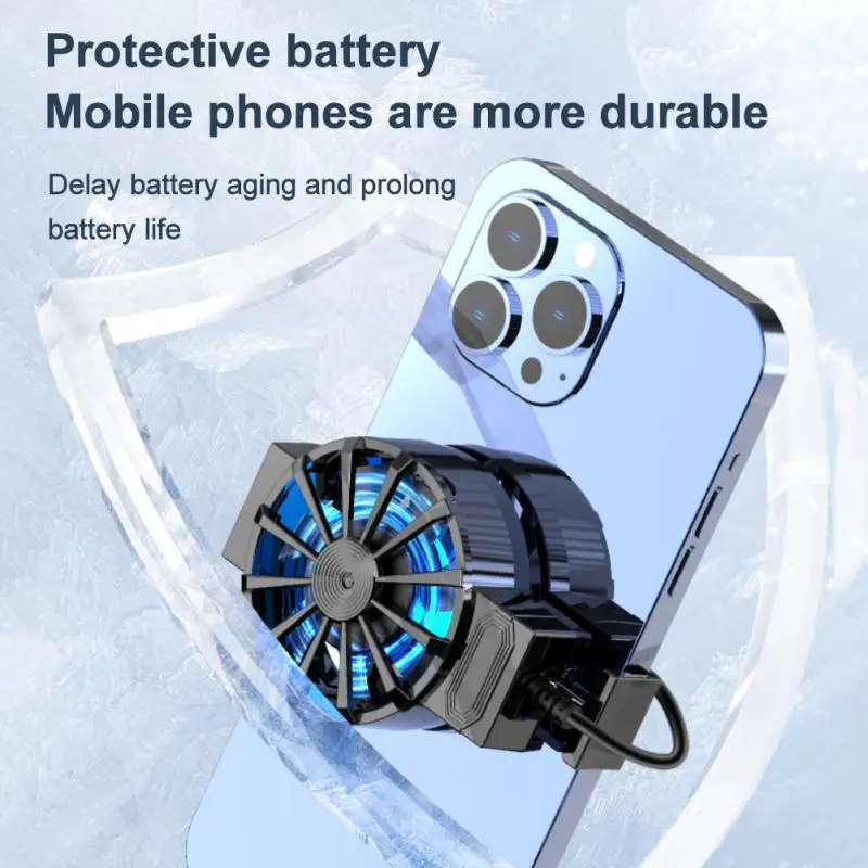 Universal Mobile Phone Cooling Fan Radiator Semiconductor New X16 Phone Cooler Game Cool Heat Sink For IPhone Samsung Xiaomi
Universal Mobile Phone Cooling Fan Radiator Semiconductor New X16 Phone Cooler Game Cool Heat Sink For IPhone Samsung Xiaomi