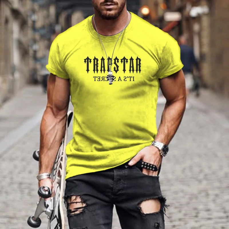 2022 New Summer Black Trapstar 3D Letter Print T Shirt Men Women High Quality Fashion Tshirt Sports Short Sleeve T shirt For Men
2022 New Summer Black Trapstar 3D Letter Print T Shirt Men Women High Quality Fashion Tshirt Sports Short Sleeve T shirt For Men