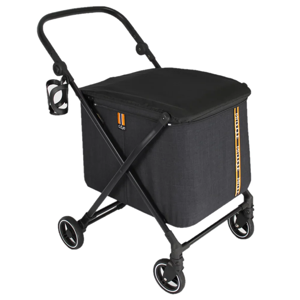 Personal Shopping Cart - Foldable, Portable, Lightweight Cart with Rolling Front Swivel Wheels and Height Adjustable Slider
Personal Shopping Cart - Foldable, Portable, Lightweight Cart with Rolling Front Swivel Wheels and Height Adjustable Slider