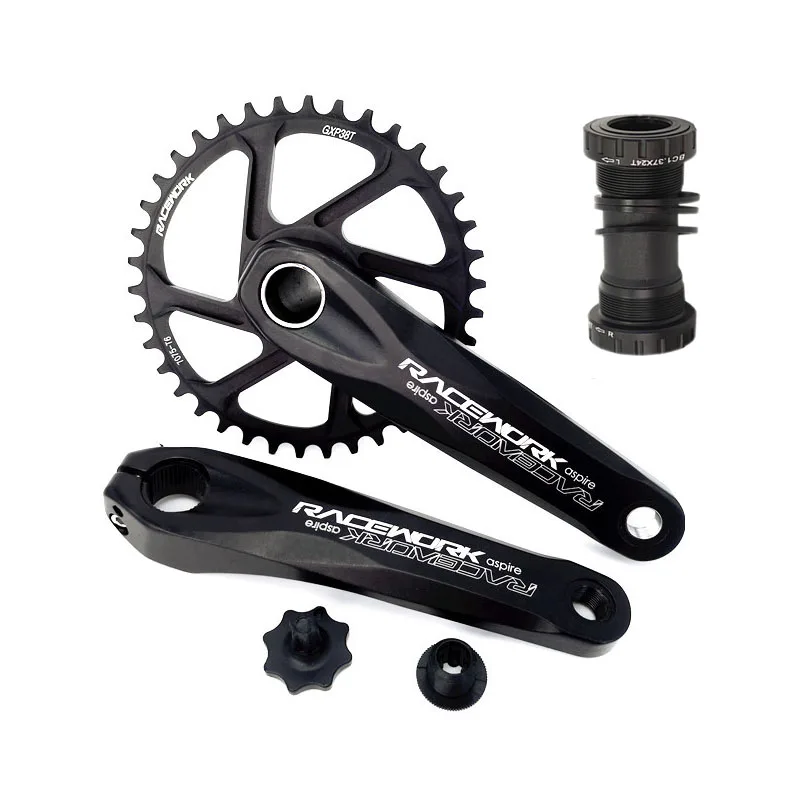 RACEWORK GXP Bicycle Crankset 170/175mm Crank Bottom Bracket Sprockets 104BCD MTB Bike 32T 34T 36T 38T 6 Degree Chainwheel Set
RACEWORK GXP Bicycle Crankset 170/175mm Crank Bottom Bracket Sprockets 104BCD MTB Bike 32T 34T 36T 38T 6 Degree Chainwheel Set