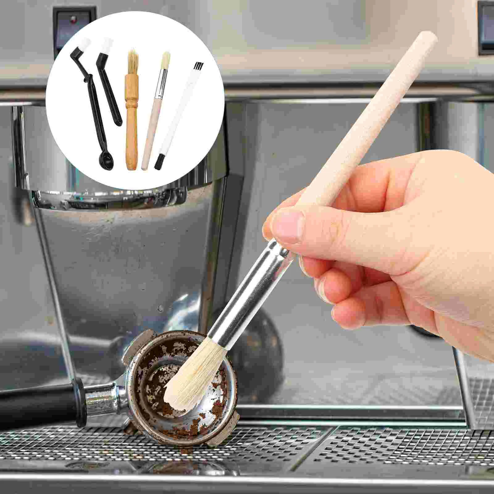 1 Set Portable Utility Practical Espresso Maker Brushes Coffee Machine Brushes Appliance Cleaning Brushes
1 Set Portable Utility Practical Espresso Maker Brushes Coffee Machine Brushes Appliance Cleaning Brushes