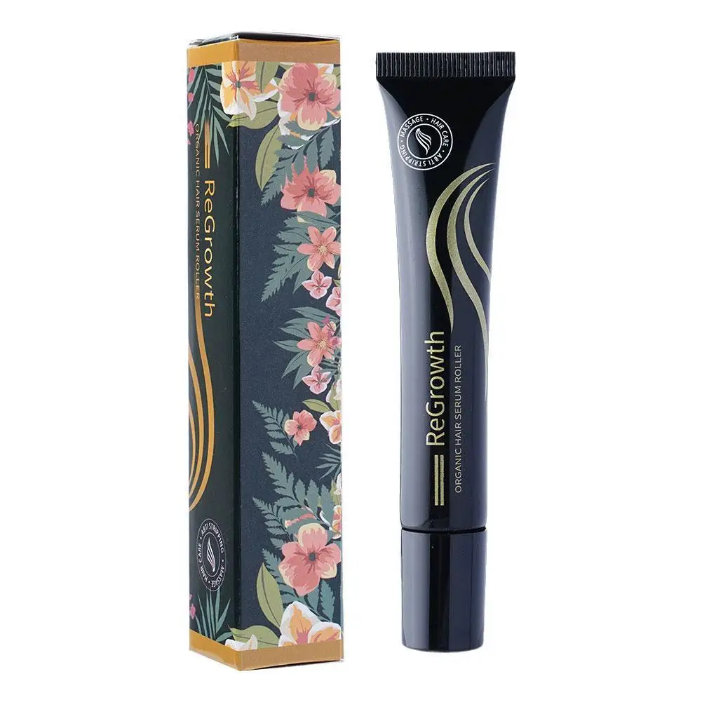 Regrowth Organic Hair Serum Roller Set Biotin Hair Growth Serum Triple Roll-On Massager Hair Growth Essence for All Hair Types
Regrowth Organic Hair Serum Roller Set Biotin Hair Growth Serum Triple Roll-On Massager Hair Growth Essence for All Hair Types