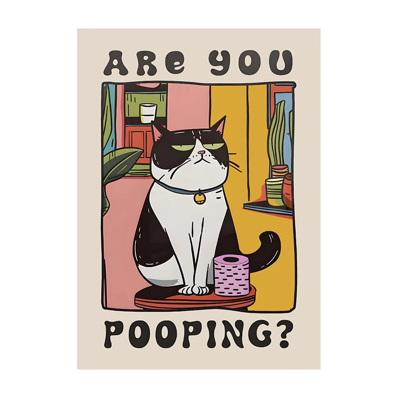 Художественный холст "Кошка шеф-повар" 
Художественный холст "Кошка шеф-повар"