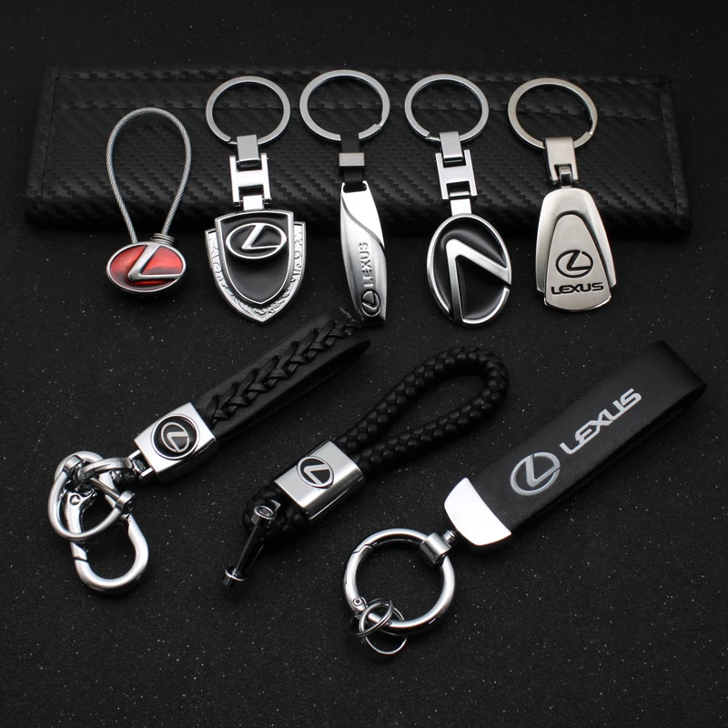 Car Styling 3D Metal Leather Keychain Key Chain Ring Accessories Interior For Lexus RX RX300 RX350 LX470 ls430 ls460 ls200 is250
Car Styling 3D Metal Leather Keychain Key Chain Ring Accessories Interior For Lexus RX RX300 RX350 LX470 ls430 ls460 ls200 is250