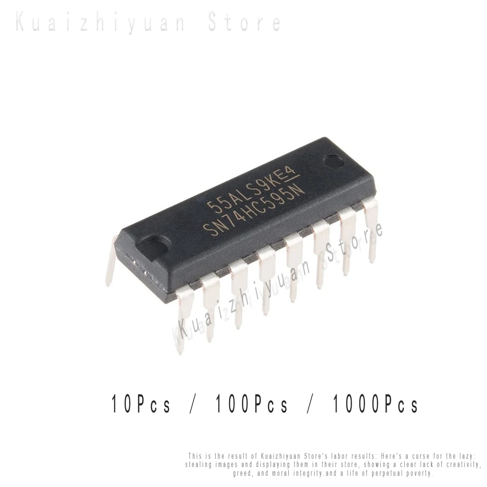 

10/Lot New And Original 74HC595 DIP 74HC595N DIP16 SN74HC595N DIP-16 IC Chipset