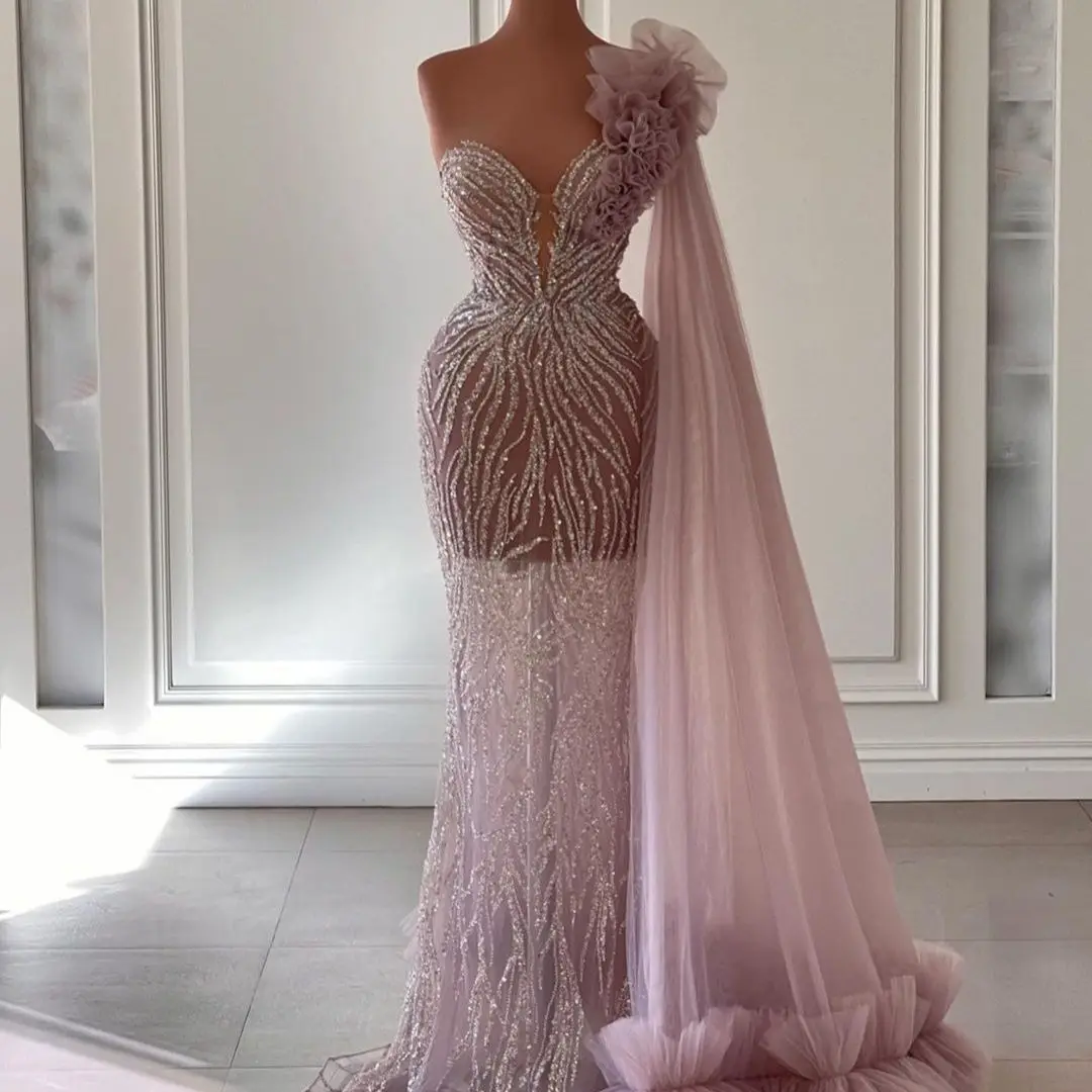 Dusty Pink Evening Dresses with Wrap See Thru Sexy Prom Dress Sequins Runway Fashion vestido de novia
Dusty Pink Evening Dresses with Wrap See Thru Sexy Prom Dress Sequins Runway Fashion vestido de novia