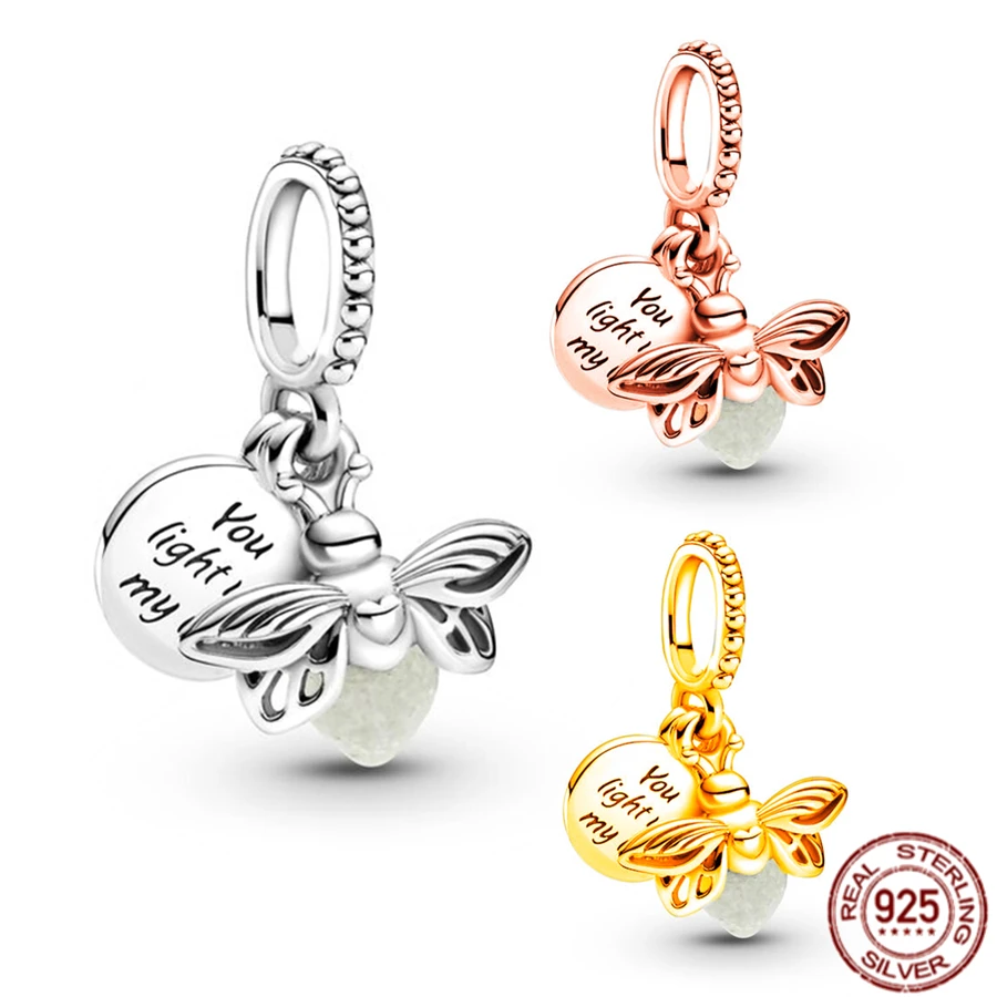 Светящаяся в темноте подвеска-Светлячок Подвеска Шарм-бусина 925 аксессуары из серебра высшей пробы для девочки подходит для оригинального браслета Pandora ювелирные изделия
Светящаяся в темноте подвеска-Светлячок Подвеска Шарм-бусина 925 аксессуары из серебра высшей пробы для девочки подходит для оригинального браслета Pandora ювелирные изделия