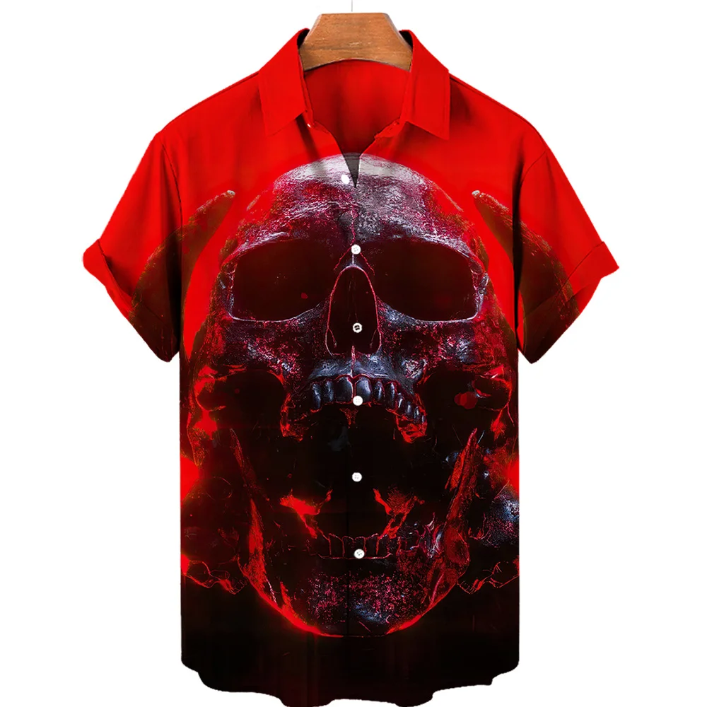 Hawaiian Short Sleeved Men Shirt, 3d Horror Skeleton Men Shirt, Summer Fashion, Street Sweatshirt, Large Clothing
Hawaiian Short Sleeved Men Shirt, 3d Horror Skeleton Men Shirt, Summer Fashion, Street Sweatshirt, Large Clothing