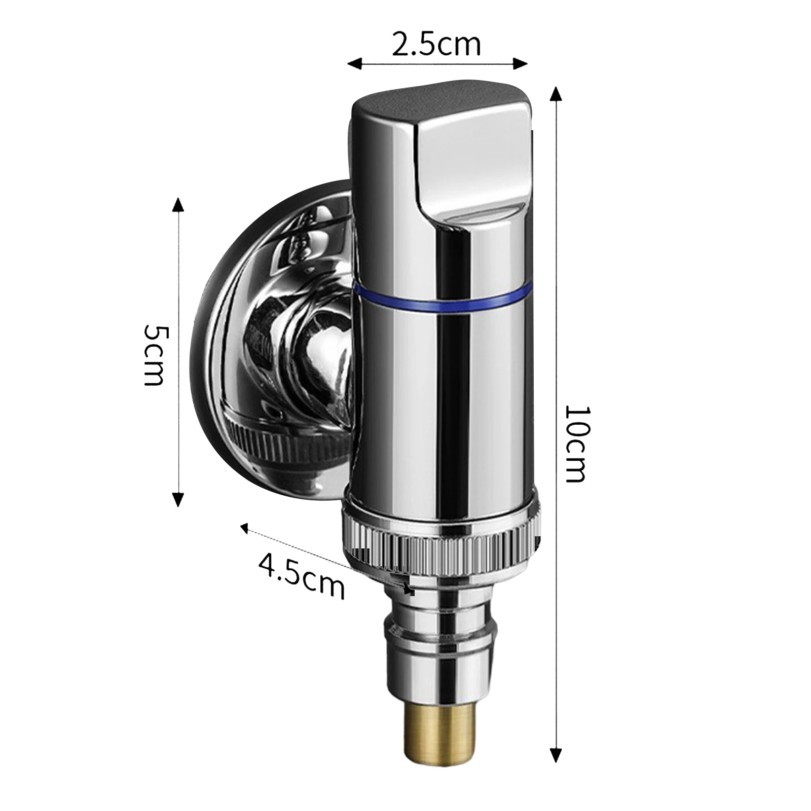 Washing Machine Stop Valve Angle Valve Stop Valve Bathroom Brass Durable Faucet Flexible G1/2 G3/4 Home Brand New
Washing Machine Stop Valve Angle Valve Stop Valve Bathroom Brass Durable Faucet Flexible G1/2 G3/4 Home Brand New
