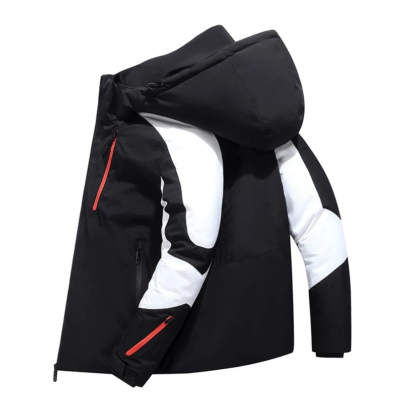 Winter Patchwork Puffer Jacket Men's Thicken Warm Down Jackets 2021 Outdoor Mens Windproof White Duck Down Parka Coat Outfits W
Winter Patchwork Puffer Jacket Men's Thicken Warm Down Jackets 2021 Outdoor Mens Windproof White Duck Down Parka Coat Outfits W