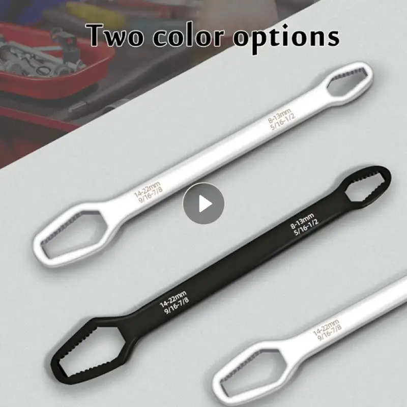 Universal Torx Wrench Double-head Self-tightening Adjustable Glasses Wrench 8-22mm Board Both Ends Special-shaped Multi-purpose
Universal Torx Wrench Double-head Self-tightening Adjustable Glasses Wrench 8-22mm Board Both Ends Special-shaped Multi-purpose