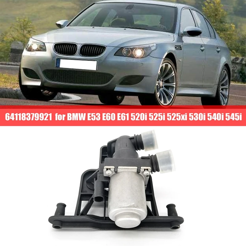 64118379921 Warm Air Water Valve Heater Control Valve Automobile For BMW E53 E60 E61 520I 525I 525Xi 530I 540I 545I
64118379921 Warm Air Water Valve Heater Control Valve Automobile For BMW E53 E60 E61 520I 525I 525Xi 530I 540I 545I