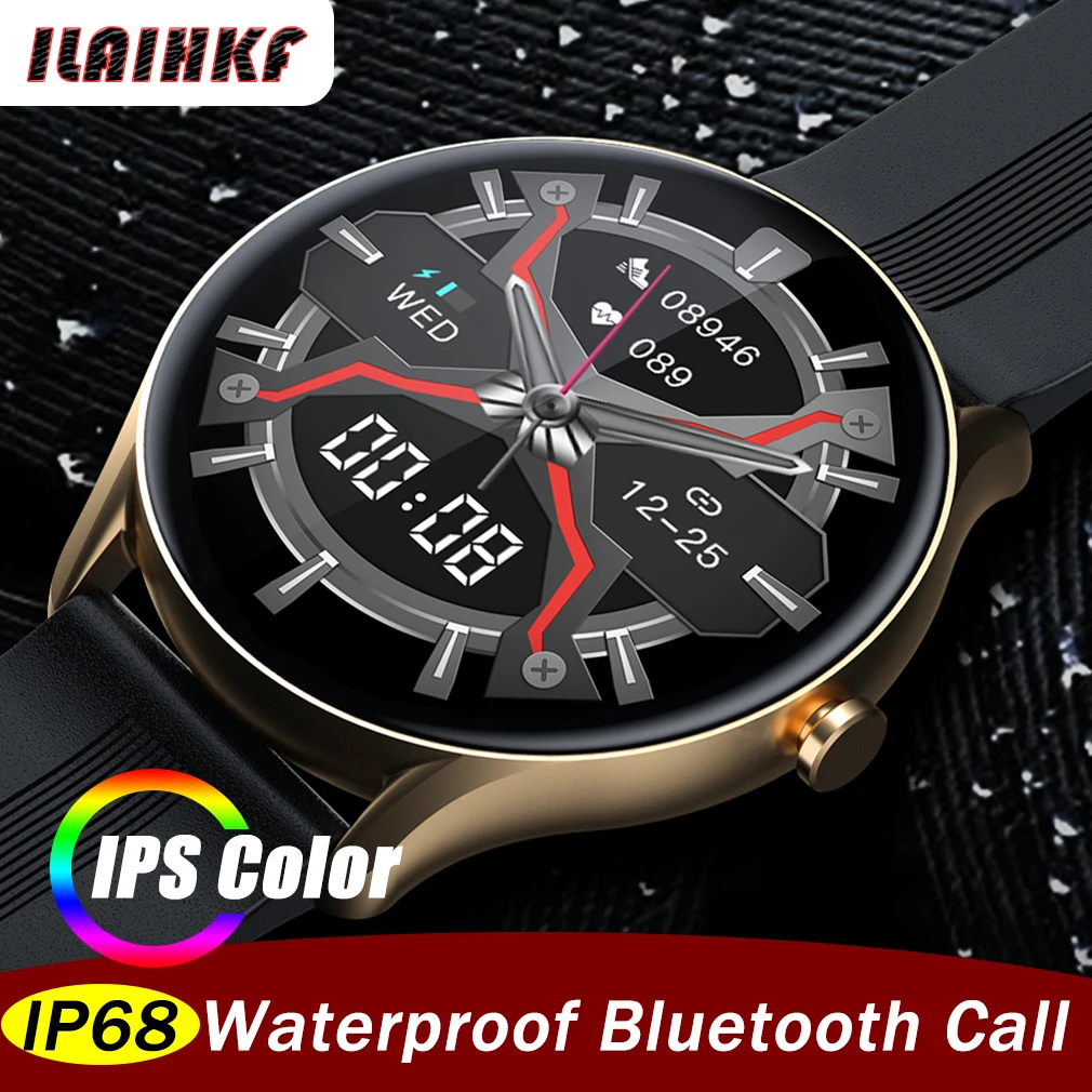 

Huawei 2023 New Smartwatch Bluetooth Call Connected Watch Men IP68 Waterproof Heart Rate Message Reinder Clocks Women For Phone