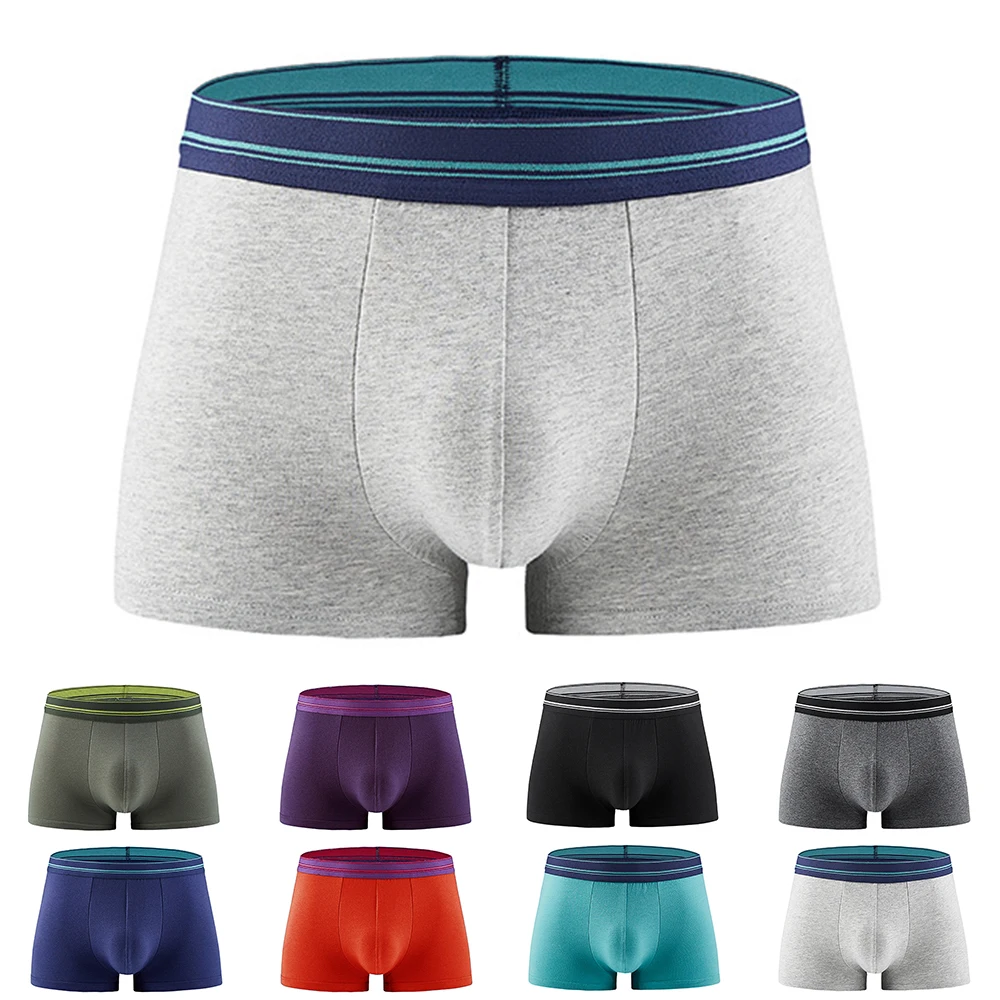 Mens Plus Size Cotton Boxer Briefs Breathable Comfortable Underwear Solid Mid Waist Cuasal Panties Man Soft 3D Pouch Underpant
Mens Plus Size Cotton Boxer Briefs Breathable Comfortable Underwear Solid Mid Waist Cuasal Panties Man Soft 3D Pouch Underpant