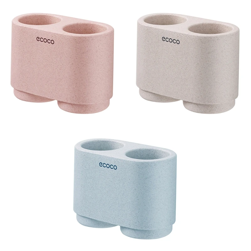 ECOCO Magnetic Suction Cup Toothpaste Toothbrush Holder Wall-Mounted Double Cup Holder Without Perforated Bathroom
ECOCO Magnetic Suction Cup Toothpaste Toothbrush Holder Wall-Mounted Double Cup Holder Without Perforated Bathroom