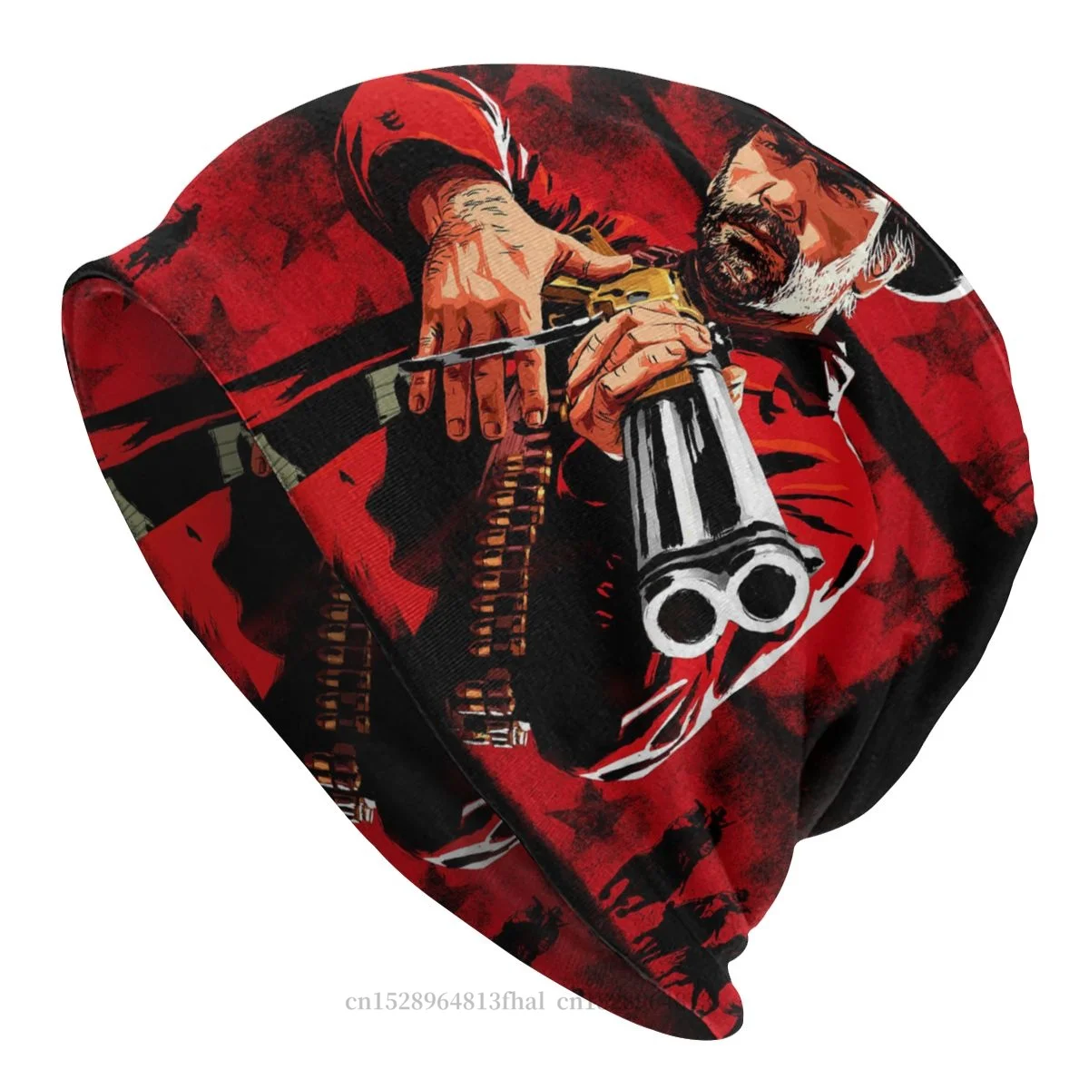 Red Dead Redemption John Marston Game Fashion Beanie Hats Pointing A Gun At You Skullies Beanies Hat Bonnet Hipster Cap Earmuffs
Red Dead Redemption John Marston Game Fashion Beanie Hats Pointing A Gun At You Skullies Beanies Hat Bonnet Hipster Cap Earmuffs