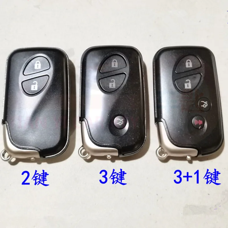 DAKATU 2/3 3+1/4 Button Smart Remote Key Case Fob Keyless Entry Shell Blank for LEXUS IS250 ES350 GS350 LS460 GS
DAKATU 2/3 3+1/4 Button Smart Remote Key Case Fob Keyless Entry Shell Blank for LEXUS IS250 ES350 GS350 LS460 GS