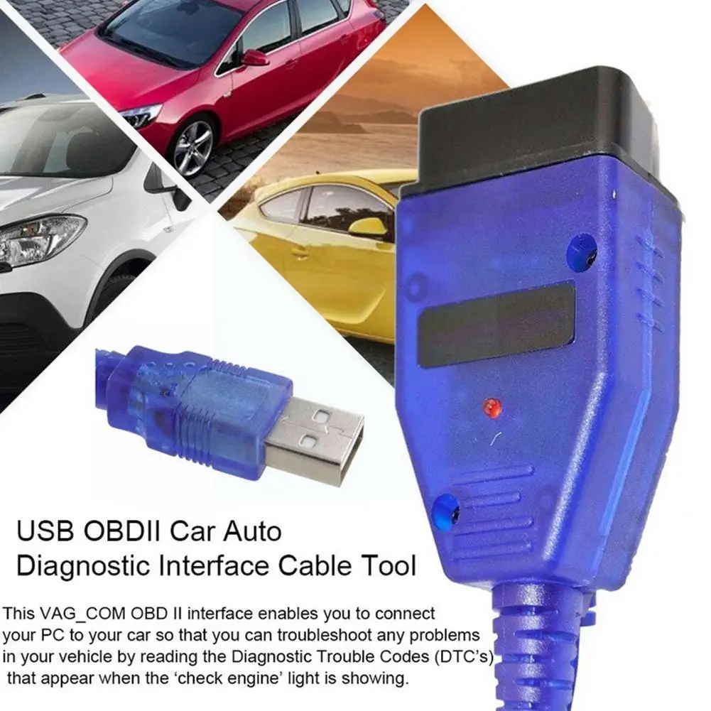 Диагностический кабель с интерфейсом USB, VAG COM 409.1, диагностическое программное обеспечение для сканирования интерфейса OBD2, E1U6
Диагностический кабель с интерфейсом USB, VAG COM 409.1, диагностическое программное обеспечение для сканирования интерфейса OBD2, E1U6
