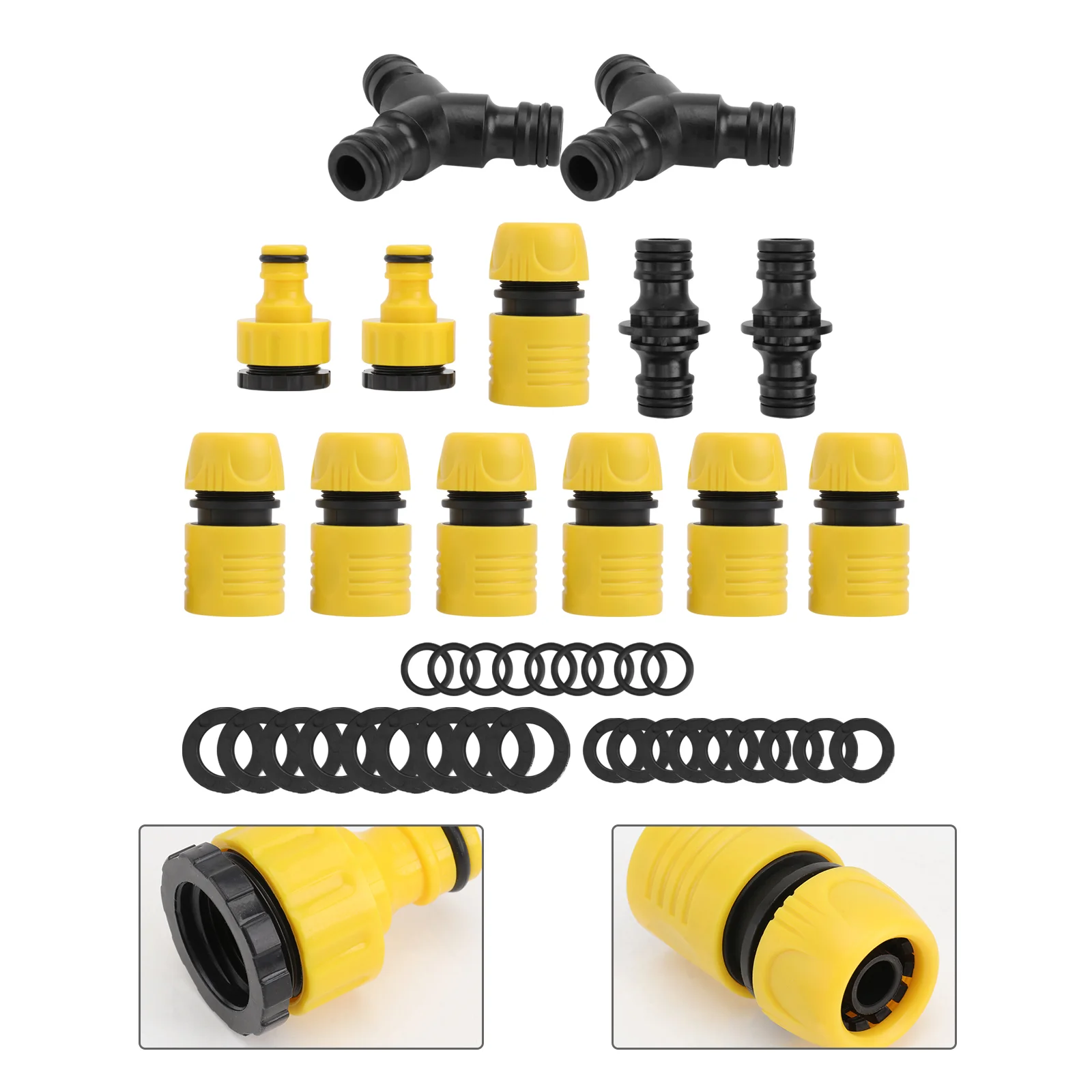 1 Set Irrigation Connector Irrigation Supply Water Irrigation Joint for Lawn Garden
1 Set Irrigation Connector Irrigation Supply Water Irrigation Joint for Lawn Garden
