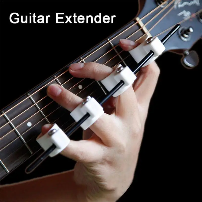 

Plastic Acoustic Guitar Extender Musical Finger Extension Instrument Accessories Finger Strength Piano Span Practice for Beginne