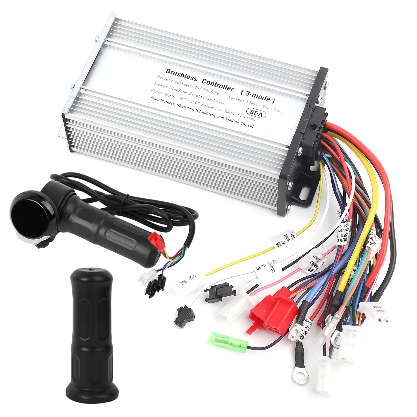 LCD Display Throttle Grip with 12 Tube Sinusoid 36V-48V Electric Bike Controller for E-Bike Electric Scooter lcd
LCD Display Throttle Grip with 12 Tube Sinusoid 36V-48V Electric Bike Controller for E-Bike Electric Scooter lcd