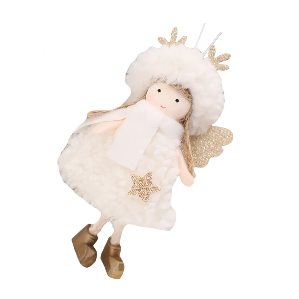 Christmas Tree Ornaments Hangingxmas Angel Decor Pendant Ornament Plush Holiday Nursery Decoration Baby Girl Decorations Fairy 
Christmas Tree Ornaments Hangingxmas Angel Decor Pendant Ornament Plush Holiday Nursery Decoration Baby Girl Decorations Fairy