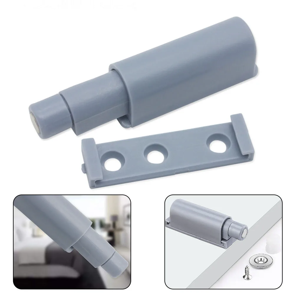 Cabinet Catch Damper Buffer Easy To Install Good Sealing Effect Grey Metal Reduce The Noise Replace The Handle
Cabinet Catch Damper Buffer Easy To Install Good Sealing Effect Grey Metal Reduce The Noise Replace The Handle