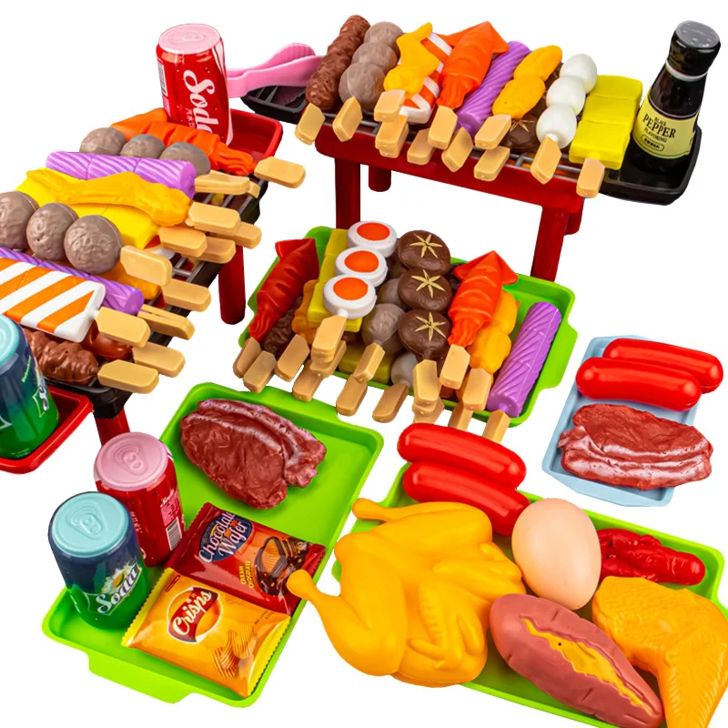 House Simulation Set Pretend Games 21/27pcs Meat Kitchen Cooking for BBQ Barbecue Play Toy Grill Skewers Play Toys Kids Gifts
House Simulation Set Pretend Games 21/27pcs Meat Kitchen Cooking for BBQ Barbecue Play Toy Grill Skewers Play Toys Kids Gifts
