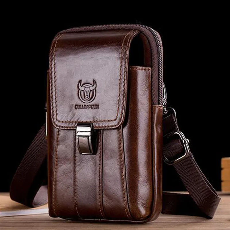 BULLCAPTAIN Men small Cross Body Bag for Men Fanny Waist Bags Genuine Leather Messenger Shoulder Bag Cell Phone Pocket
BULLCAPTAIN Men small Cross Body Bag for Men Fanny Waist Bags Genuine Leather Messenger Shoulder Bag Cell Phone Pocket