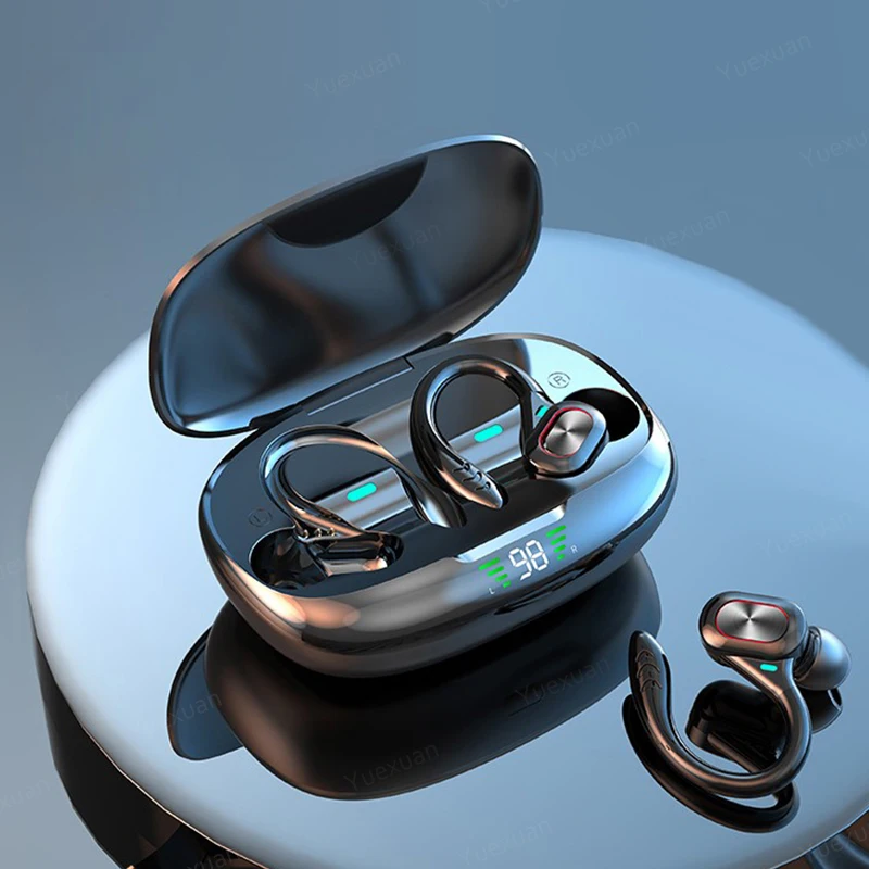 New TWS Bluetooth Earphones With Mic, Sport Ear Hook Wireless Headphones ,Stereo Waterproof Headsets Compatible Xiaomi Phone
New TWS Bluetooth Earphones With Mic, Sport Ear Hook Wireless Headphones ,Stereo Waterproof Headsets Compatible Xiaomi Phone