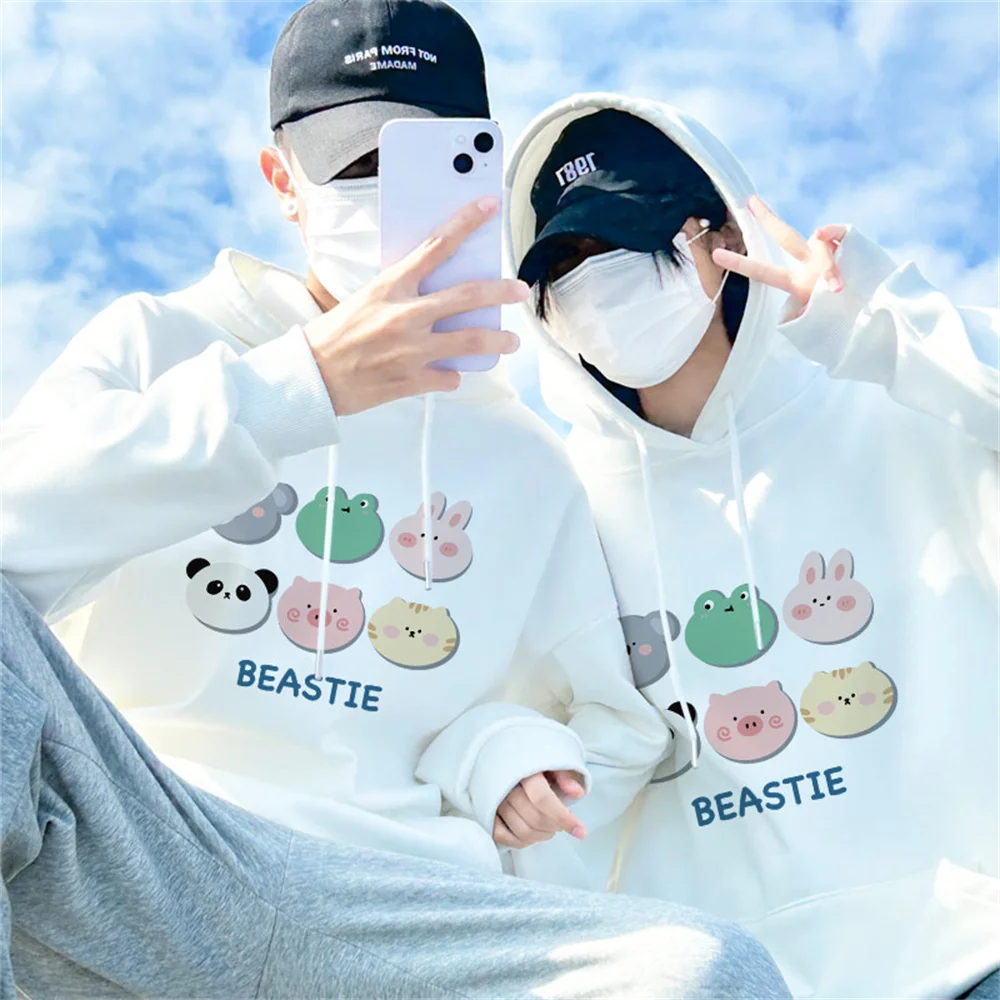 Men Women Cartoon Animal Graphic Print Hoodie 600g Cotton High Quality Preppy Style Sport Pullovers Sweatshirt For Couple Wear
Men Women Cartoon Animal Graphic Print Hoodie 600g Cotton High Quality Preppy Style Sport Pullovers Sweatshirt For Couple Wear
