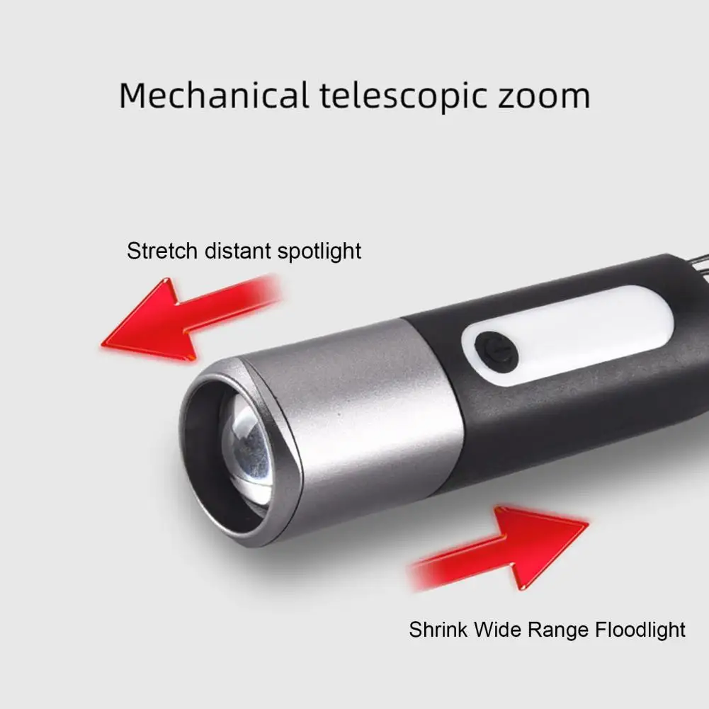 1 Set Sturdy Emergency Light Magnet Suction Torch Light 6-speed Lights Strong Light Zoom Handheld Lamp Illumination
1 Set Sturdy Emergency Light Magnet Suction Torch Light 6-speed Lights Strong Light Zoom Handheld Lamp Illumination